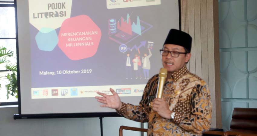 Walikota Sutiaji Buka Creativetalks Pojok Literasi Edukasi Bagi Generasi Milenial Kota Malang