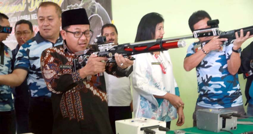 Walikota Sutiaji Apresiasi Lomba Menembak PWI Malang Raya