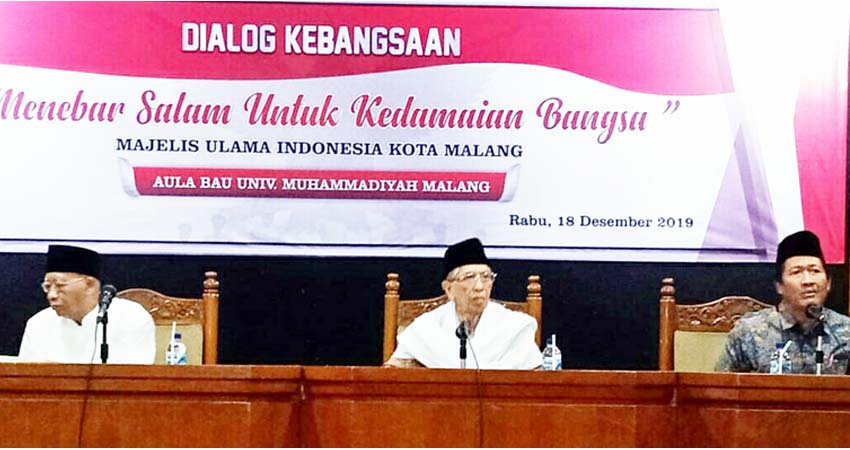 Dialog Kebangsaan MUI Kota Malang, Menebar Salam Untuk Kedamaian Bangsa