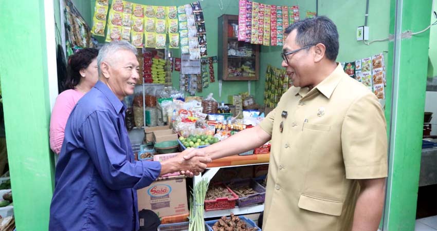 Bung Edi Kunjungi Pasar Sawojajar, Wacanakan Gelar Event Kreatif Inovatif