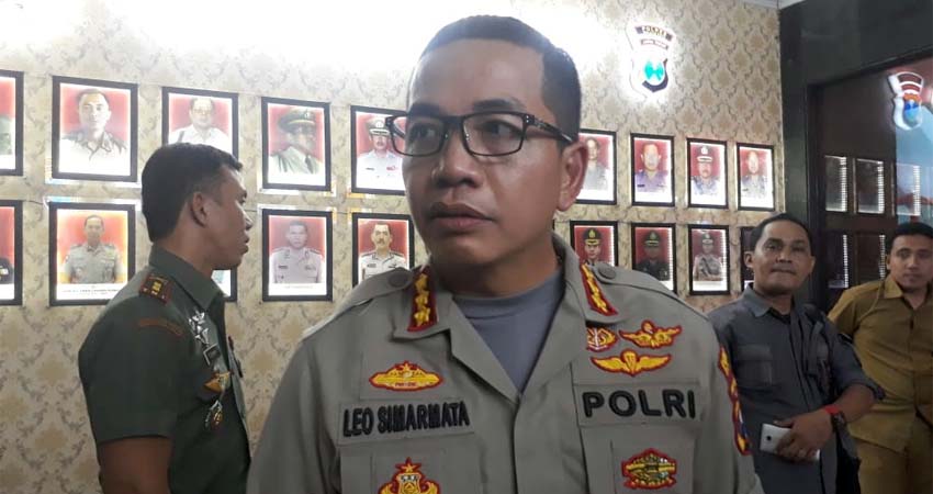 Kapolresta Malang Kota Kombes Pol Dr Leonardus Harapantua Simarmata Permata S Sos SIK MH. (gie)