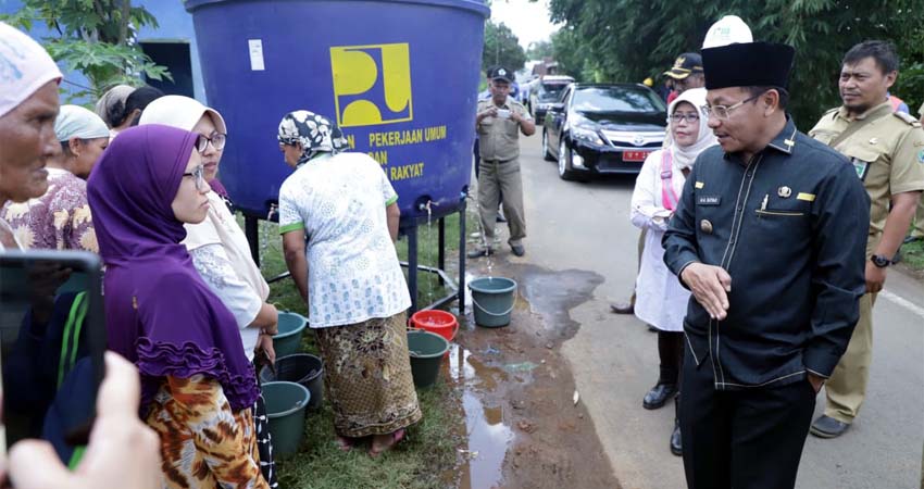 Walikota Malang Tinjau Warga Terdampak Air Mati di Wilayah Tlogowaru