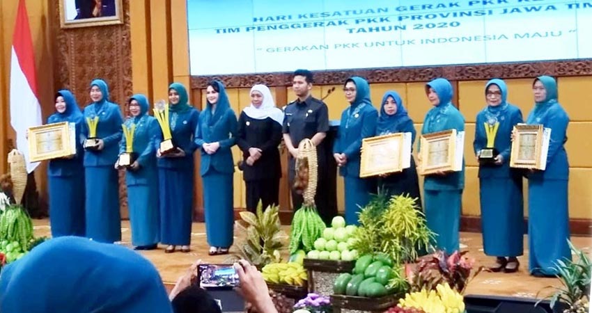 PKK Tulus Rejo Kota Malang, Raih Juara 3 Pelaksana 10 Program PKK Tingkat Provinsi