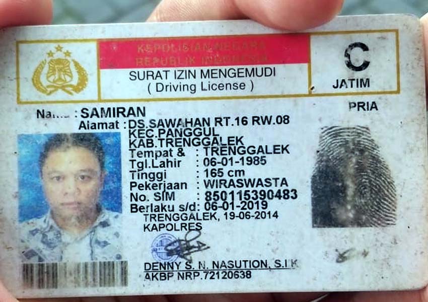 Warga Asal Trenggalek, Tewas Mendadak dalam Pikap