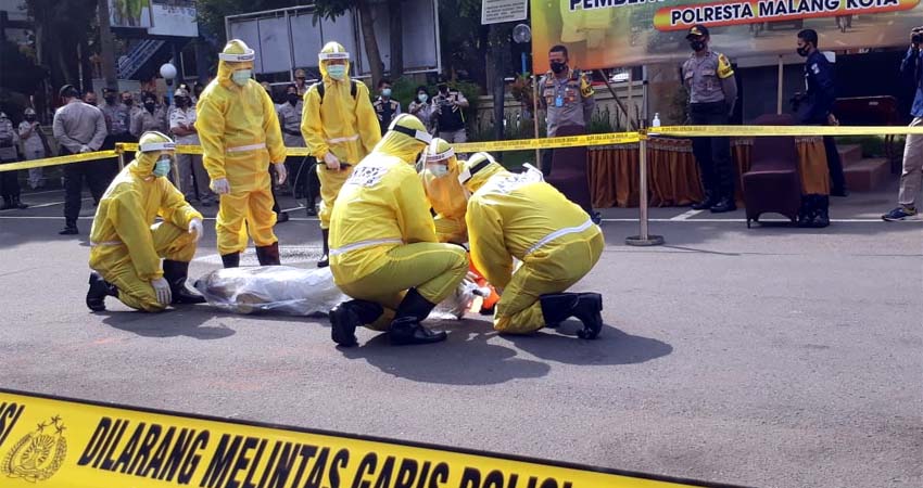 Polresta Malang Kota Bentuk Tim Relawan Pemulasaran dan Pemakaman Jenazah Covid-19