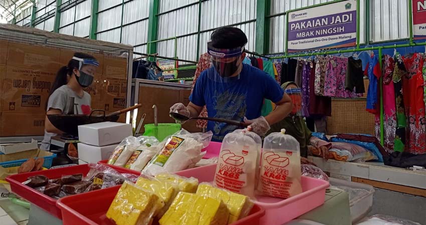 Pasar Oro-Oro Dowo Jadi Percontohan Pasar New Normal