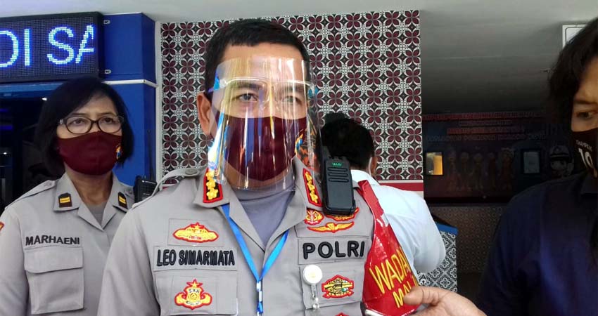 Kapolresta Malang Kota Kombes Pol Dr Leonardus Harapantua Simarmata Permata. (gie)