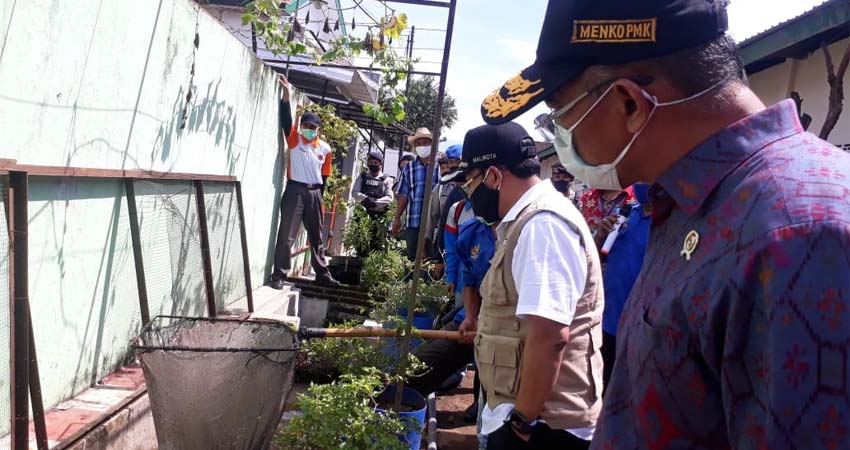 Menko PMK Kunjungi Kampung Tangguh GWS, Bisa Jadi Kampung Percontohan