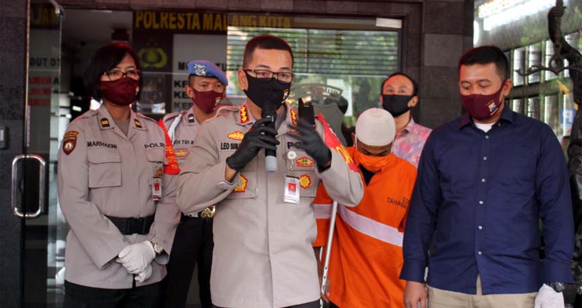 Arek Muharto Terjungkal Ditembak Polisi