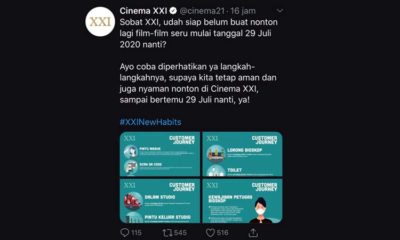 Bioskop Share Aturan Nonton, Pecinta Film Layar Lebar Boleh Lega
