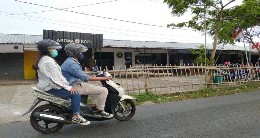 Sekitar lokasi kejadian. (ist)