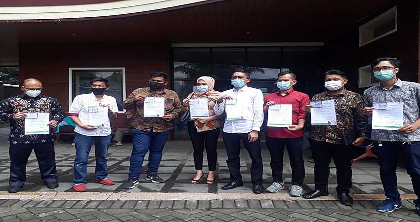 Dukung Program Pemerintah, LBH Peradi Malang Raya Vaksin Covid-19