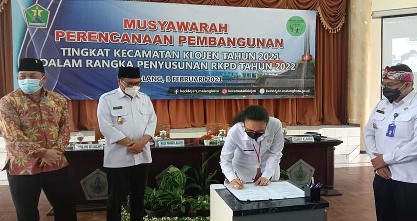 Seimbang Antara Fisik dan Non-fisik, Wawali Malang Puji Musrenbang Klojen