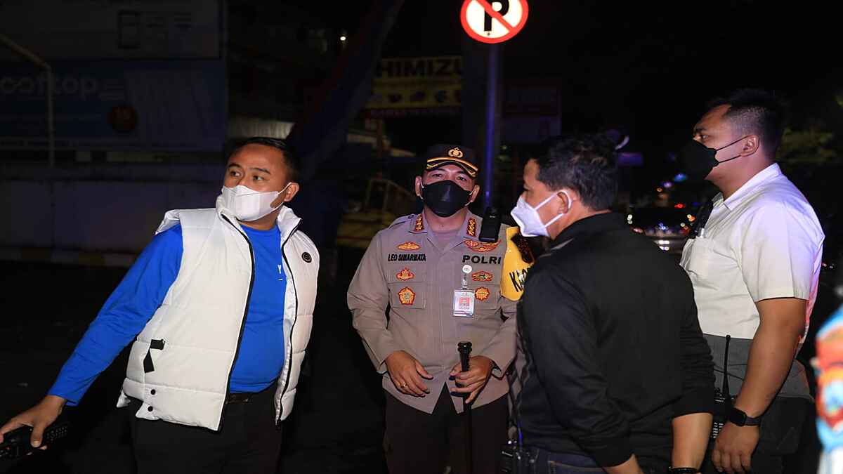 Belasan Kendaraan Diamankan Dalam Patroli Blue Light