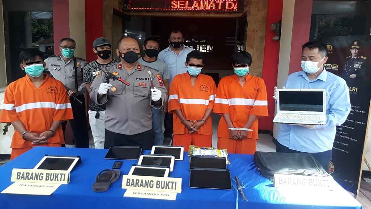 Bobol Toko Pertanian, Residivis Kambuhan dan Dua Penadahnya Ditangkap