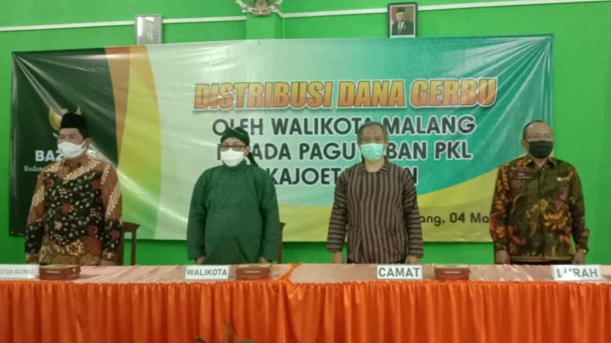 Paguyuban PKL Kajoetangan Digelontor Dana Rp 500 Ribu, Karena Terdampak Penutupan Jalan Saat Pembangunan Heritage