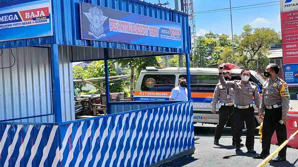 Sering Terjadi Kecelakaan, Polisi Bangun Pos Pantau Black Spot Terapy di Lokasi Ini