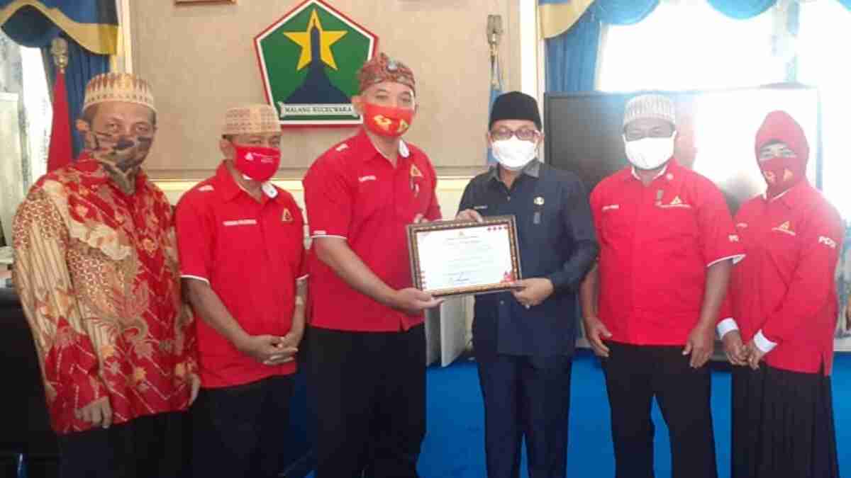 Wali Kota Malang Terima Penghargaan Penggerak Donor Darah dari PDDI