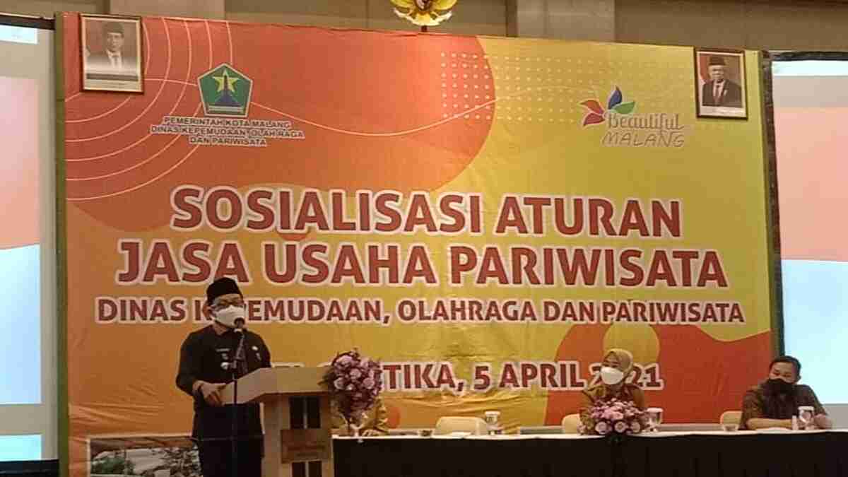 Wali Kota Sutiaji Dorong Pelaku Usaha Pariwisata Miliki TDUP