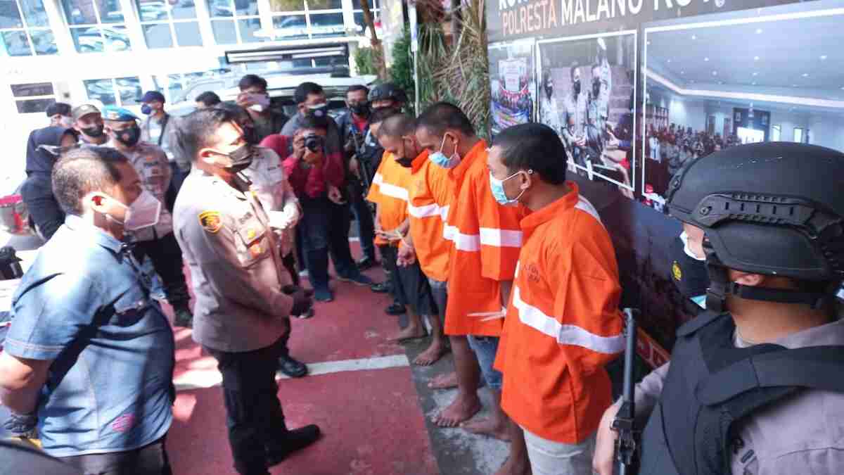 Lima Pengeroyok Mahasiswa Ditangkap Polisi