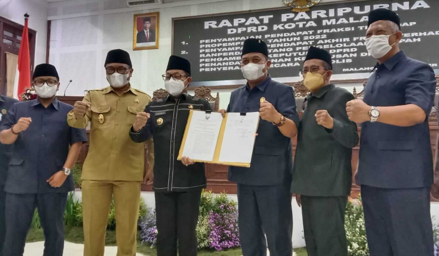 Menuju Akhir Tahun, Dua Ranperda Disahkan DPRD Kota Malang