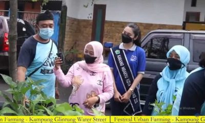 Kampung Glintung Water Street Kota Malang Angkat Festival Urban Farming