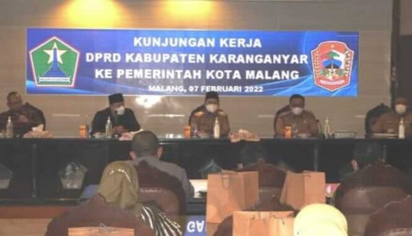 Miliki Tata Kelola Baik, Pemkot Malang jadi Jujugan Kunjungan DPRD Karanganyar