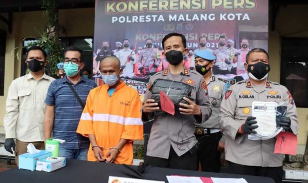 Miliki 1 Kg Ganja, Warga Singosari Ditangkap Petugas Polsek Sukun