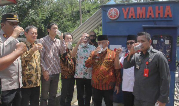 Bupati Malang Resmikan Unit Penjernih Air Minum Bantuan Hibah dari Pemerintah Jepang di Desa Wirotaman