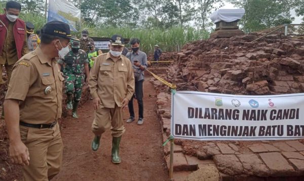 Bupati Malang Tinjau Situs Gumuk Srigading Usai Tiga Kali Ekskavasi