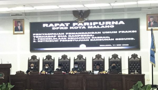 Penyampaian Pendapat, DPRD Kota Malang Berharap Pemkot Tidak Melanggar Aturan