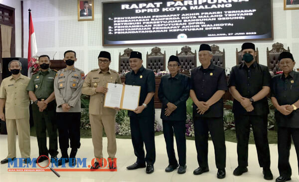 DPRD Kota Malang Paripurna Persetujuan Ranperda Bangunan Gedung