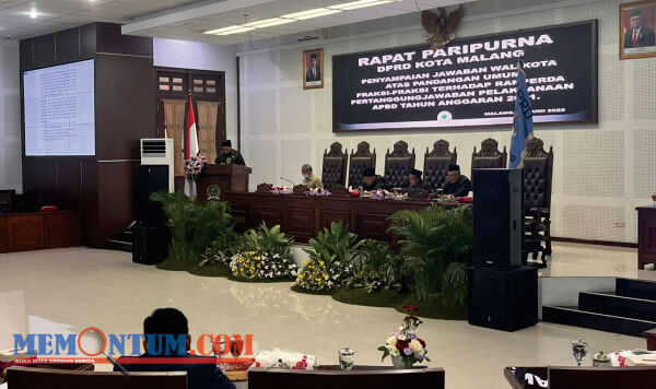 Gelar Paripurna Penyampaian Jawaban Wali Kota Malang, Ketua DPRD Targetkan Silpa Rp 200 Miliar