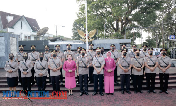 Kenang Jasa Pahlawan, Polresta Malang Ziarah ke Taman Makam Pahlawan TRIP