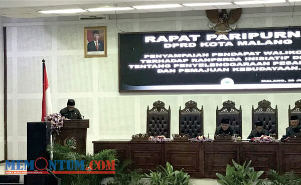 Pemkot Malang Apresiasi Dua Ranperda Inisiatif DPRD Kota Malang