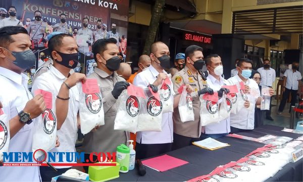 Bawa 19 Kg Sabu ke Kota Malang, Dua Kurir Narkoba Terancam Hukuman Mati