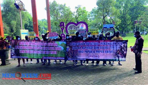 Anak Rantau Ngalam Gelar Aksi Dukung Otonomi Khusus dan Daerah Otonomi Baru