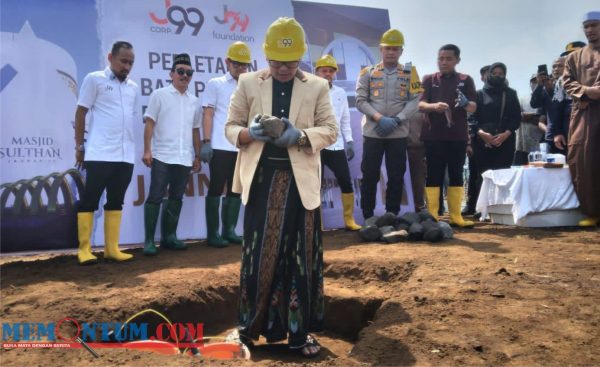 Percepatan Realisasi Kawasan Timur, Wali Kota Malang Hadiri Peletakan Batu Pertama Masjid Jannah 99