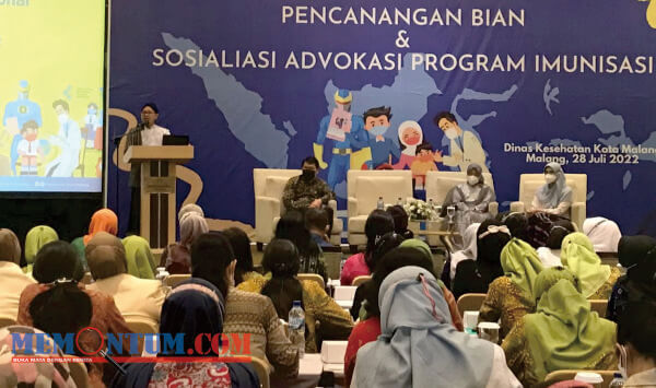 Bulan Imunisasi Anak Nasional, Pemkot Malang Sasar 39 Ribu Balita