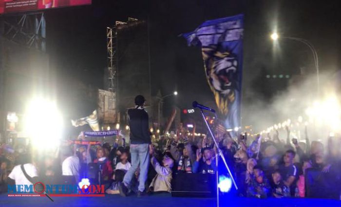 Masyarakat Malang Raya Sambut Antusias Malam Refleksi Arema