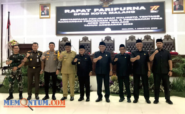 Paripurna Rancangan Perubahan KUA PPAS, Wali Kota Malang Targetkan Pendapatan Daerah Rp 14 Miliar