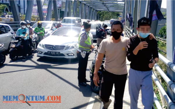 Pelajar Asal Kabupaten Malang Coba Bunuh Diri dengan Loncat dari Jembatan Soekarno Hatta