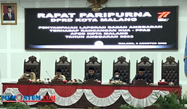 Tiga Anggaran Besar di RKUA PPAS Kota Malang Tidak Disetujui Banggar DPRD