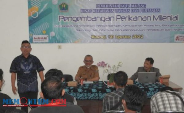 Dispangtan Kota Malang Gelar Pelatihan Pengembangan Perikanan Milenial