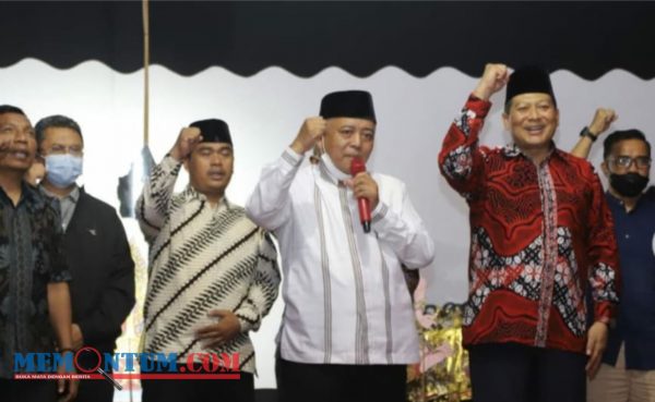 Hadiri Selamatan Desa Mandalanwangi Malang, Bupati Sanusi Ingatkan Kebangkitan Ekonomi dan Standart Prokes