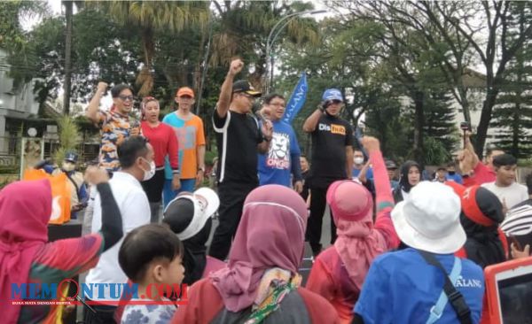 Pembukaan Car Free Day Jelang Karnaval Disambut Antusias Warga Kota Malang