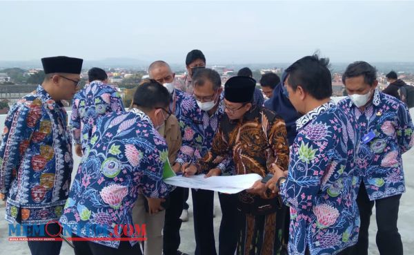 Tinjau Kembali Gedung MCC, Wali Kota Sutiaji Pastikan Sudut Publik Space dan Kerja Sama