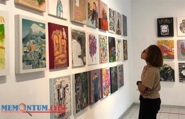 250 Karya Lukis 'Bencana' Dipamerkan di DKM Kota Malang