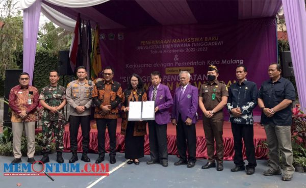 Penerimaan Mahasiswa Baru Unitri, Pemkot Malang bersama Forkopimda Jalin Kerja Sama Penguatan Sinergitas Wawasan Kebangsaan