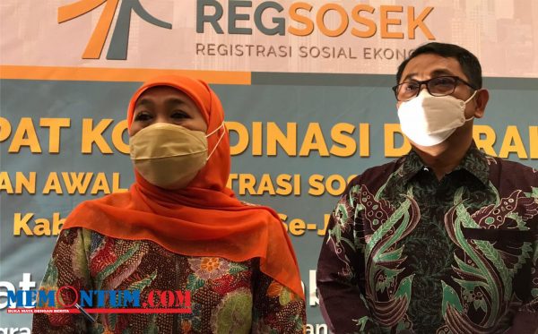 Rakorda Registrasi Sosial Ekonomi, Gubernur Jatim Berharap Data Bisa Tepat Sasaran